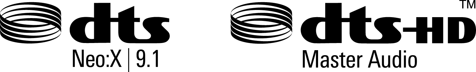 Logo DTS NeoX9.1 MasterAudio